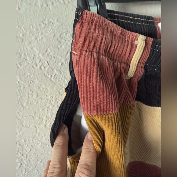 Urban Outfitters Corduroy Patchwork Pullon Pants Drawstring Elastic Waist Size S - Picture 7 of 11